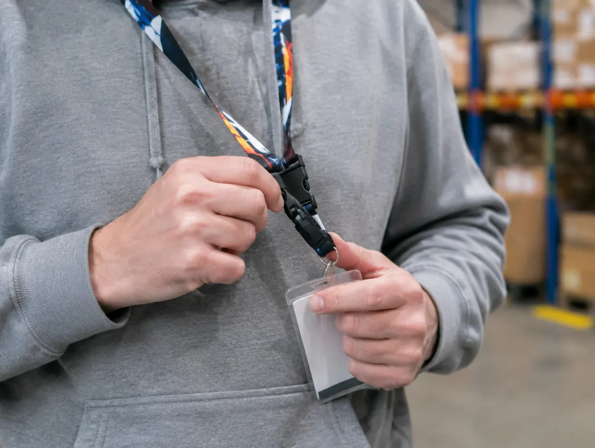 Keycords met klikgesp en eigen opdruk — 2